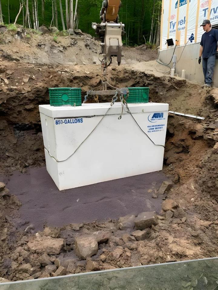 Installation de fosse septique Saint-Gilles